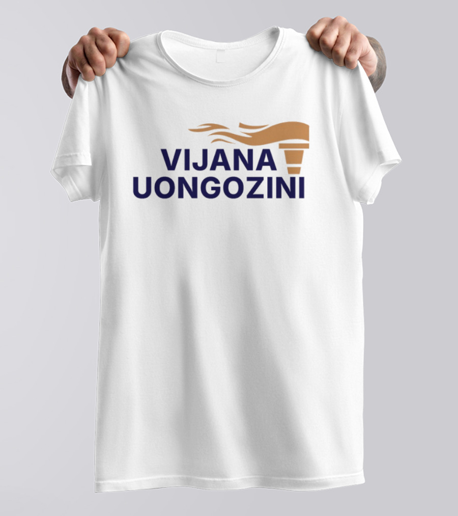 Vijana Uongozini Torch Symbol Edwin Sifuna Parliament Building T-Shirt