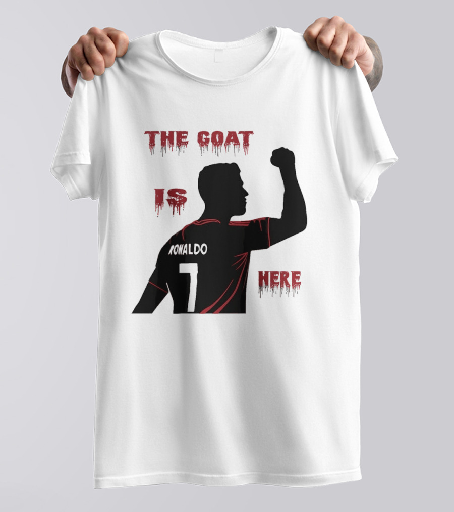 The Goat Is Here Cristiano Ronaldo 7 T-Shirt