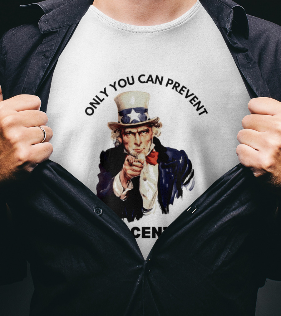 Uncle Sam Only You Can Prevent Data Centers Fourth Of July T-Shirt