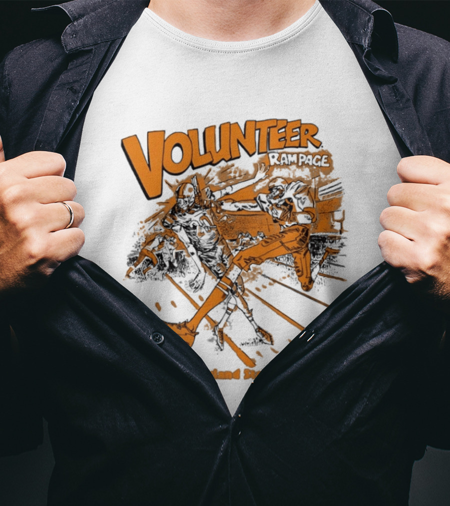 Volunteer Rampage Neyland Stadium Tennessee Volunteers T-Shirt