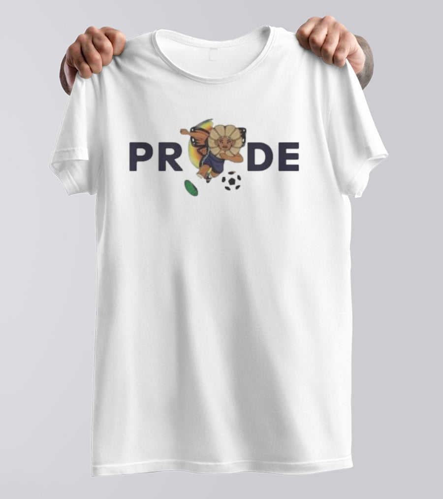 Pride Believe In Your Power Soccer Lion T-Shirt