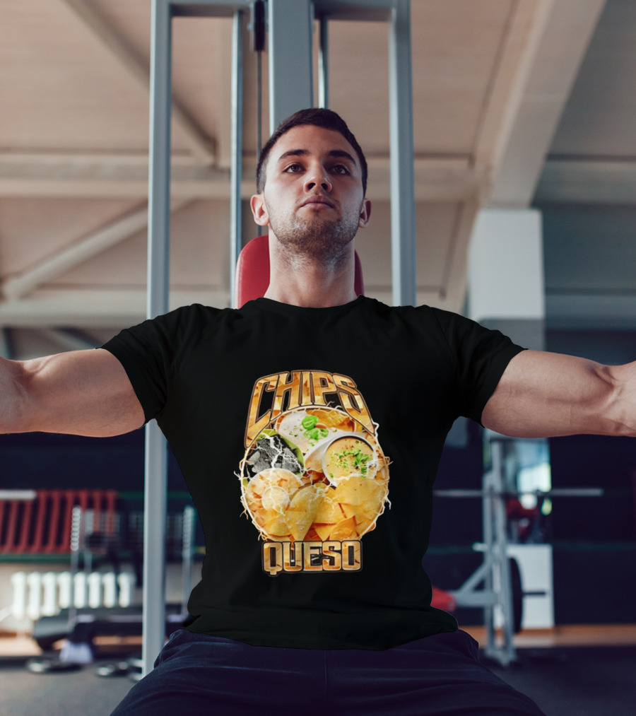 Chips Queso Lightning Bold Flavor Snack Experience T-Shirt