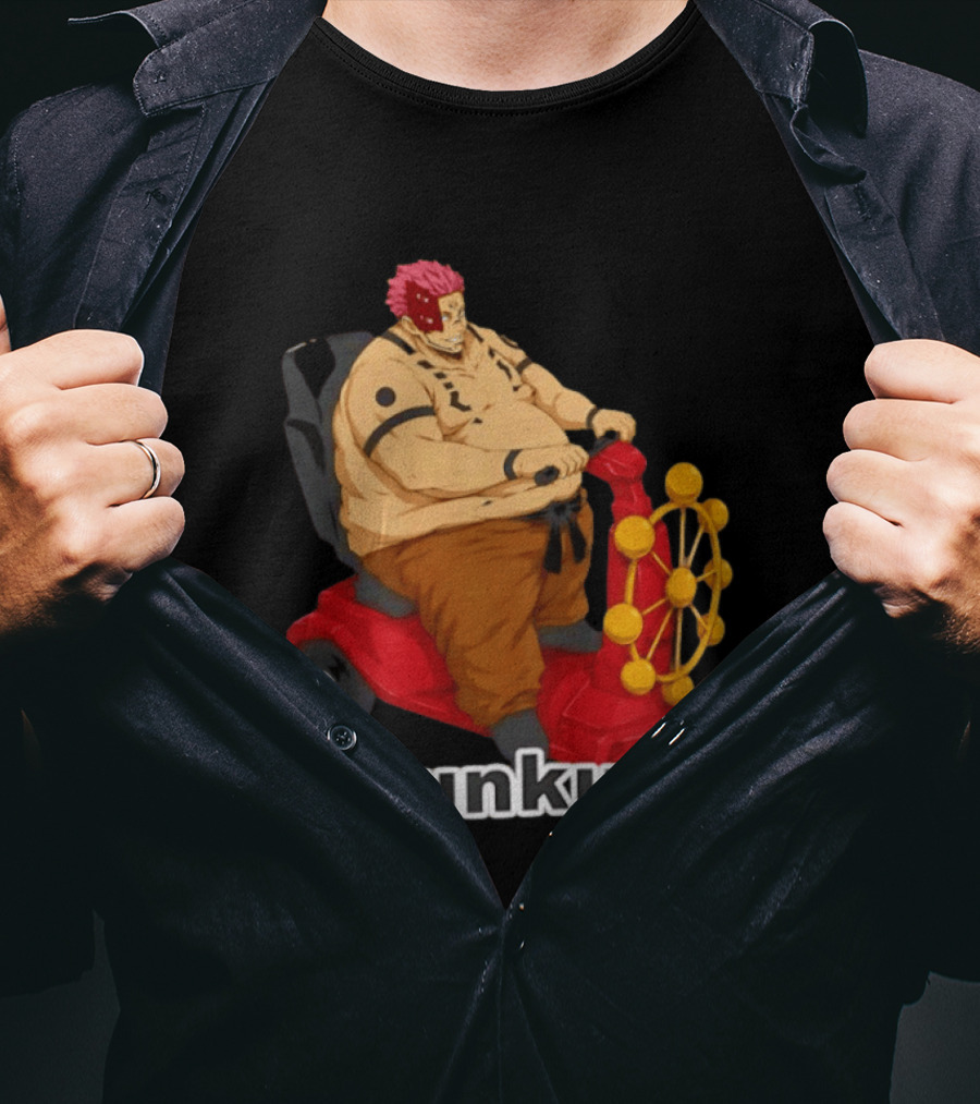 Chunkuna Jujutsu Kaisen Sukuna Parody Anime Manga T-Shirt