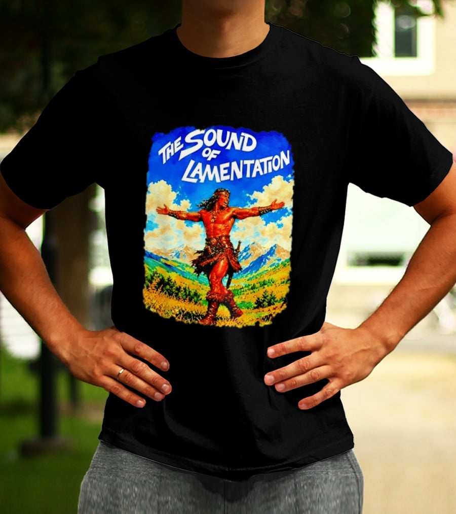 The Sound Of Lamentation Conan The Barbarian Scenic Landscape T-Shirt