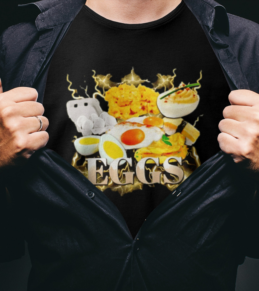 EGGS Lightning Breakfast Explosion Bootleg T-Shirt