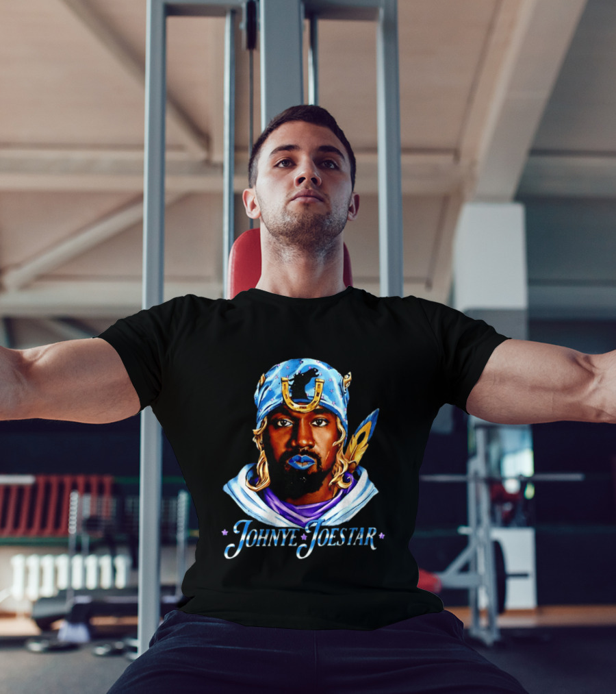 Kanye West Johnye Joestar JoJo's Bizarre Adventure Mashup T-Shirt