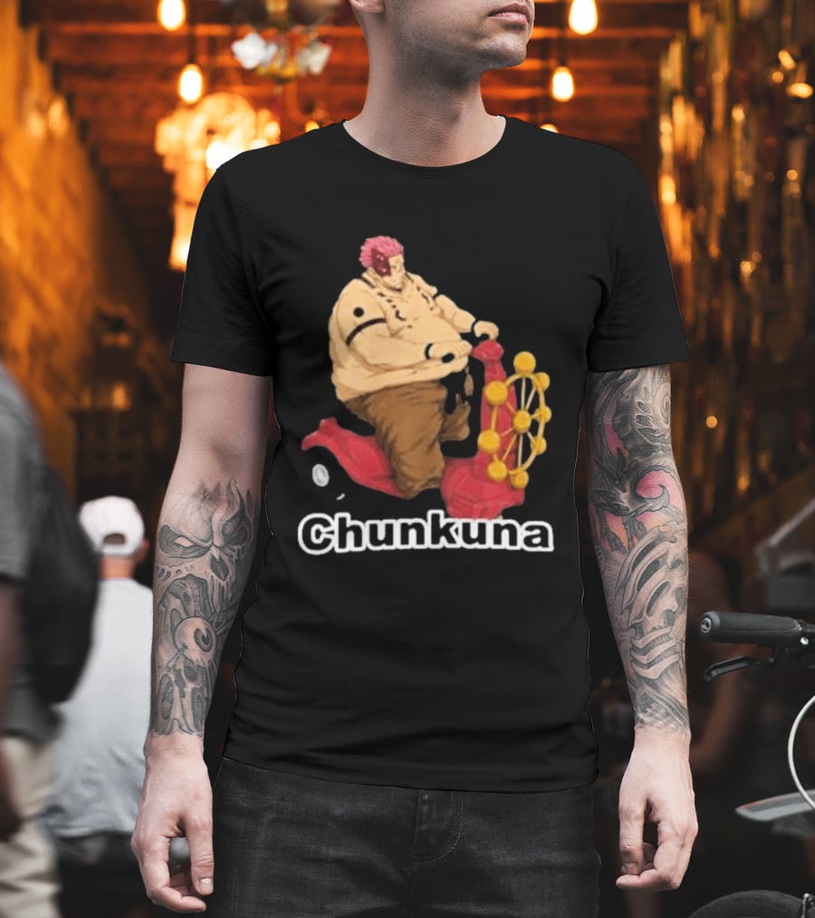 Goofyahhtees Chunkuna Riding Ferris Wheel Machine T-Shirt