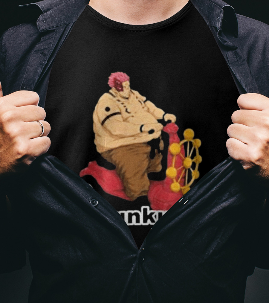 Goofyahhtees Chunkuna Riding Ferris Wheel Machine T-Shirt
