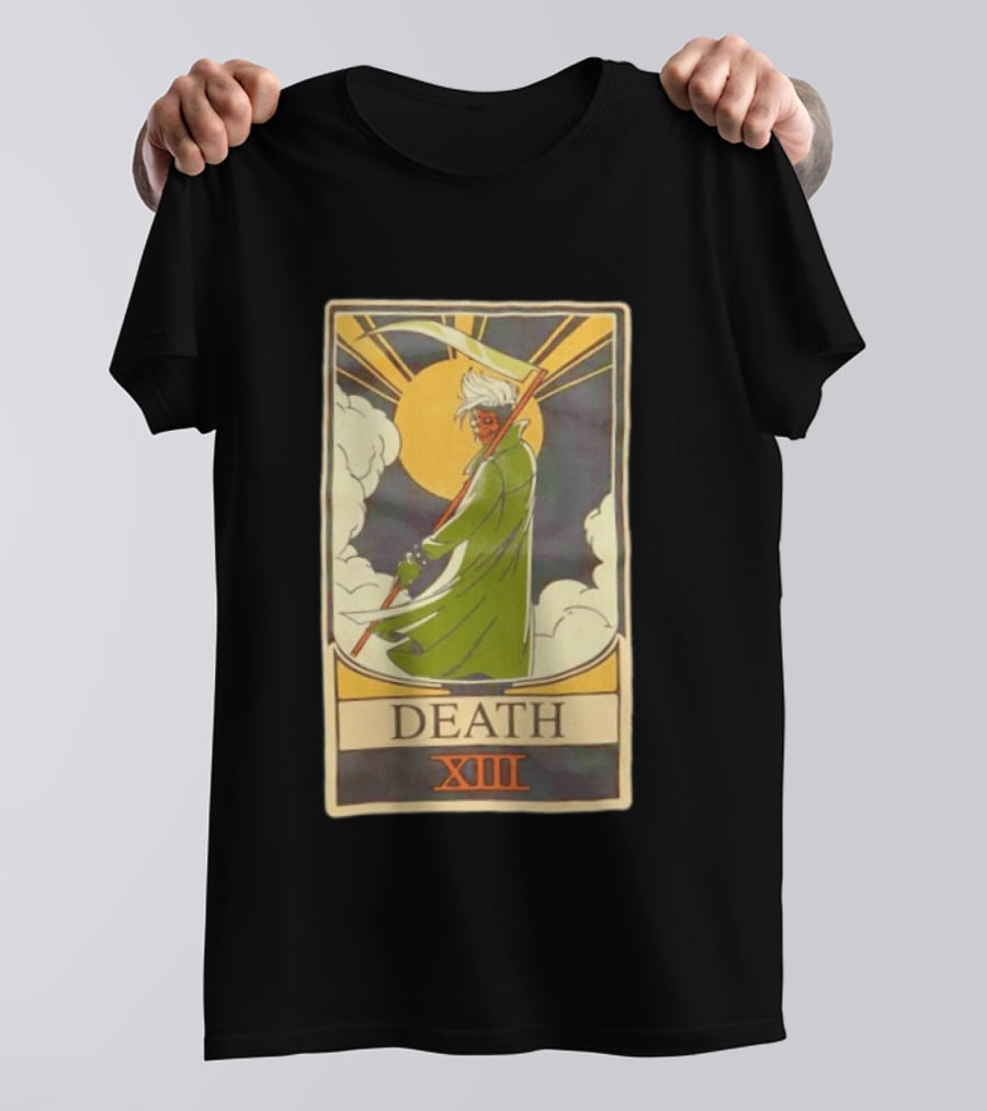 Marvel X Men '97 Gambit Tarot Card Death XIII T-Shirt