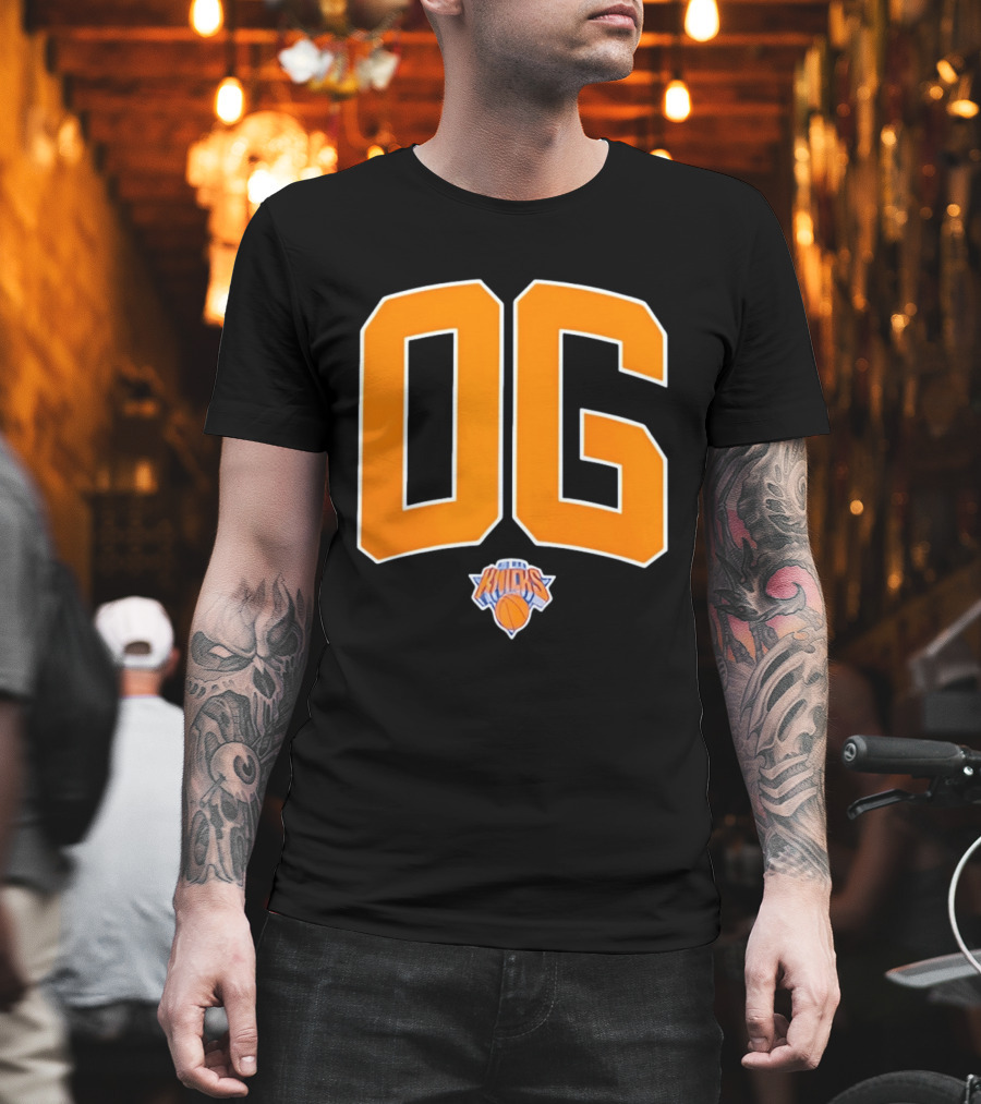 New York Knicks OG Anunoby Basketball T-Shirt