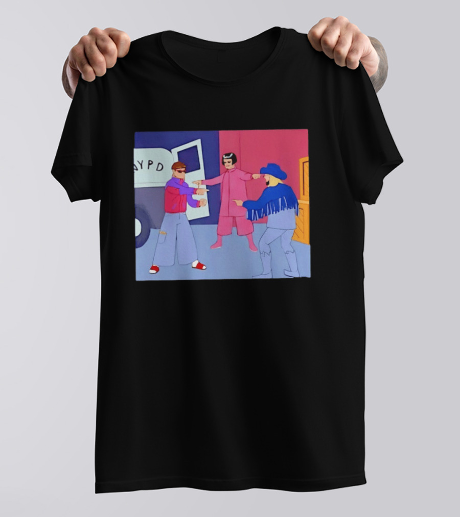 Oliver Tree NYPD Spider Man Pointing Meme T-Shirt