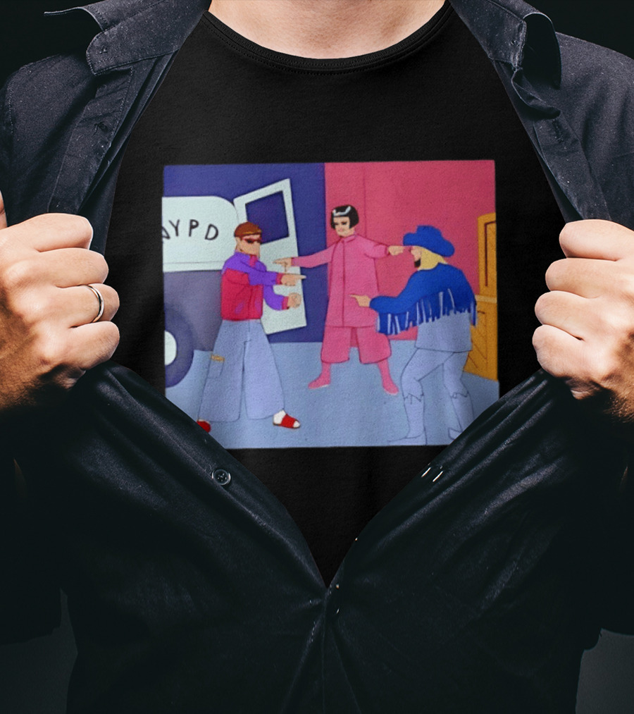 Oliver Tree NYPD Spider Man Pointing Meme T-Shirt