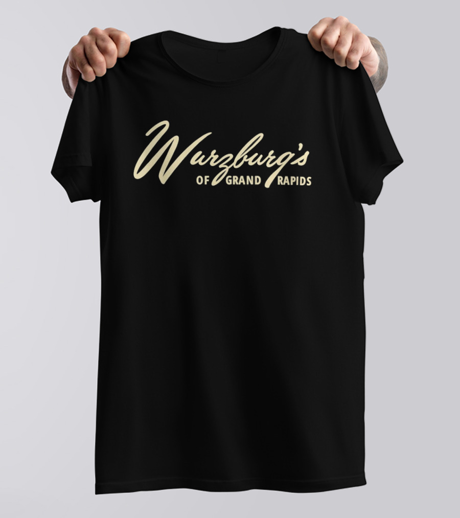 Wurzburg's Of Grand Rapids Classic Script T-Shirt