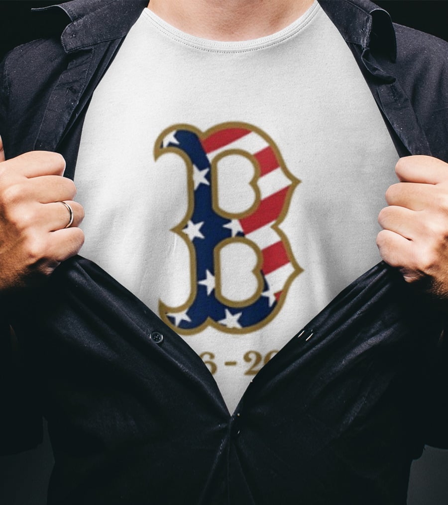 Boston Red Sox 250th Anniversary 1776 2026 Fourth Of July T-Shirt