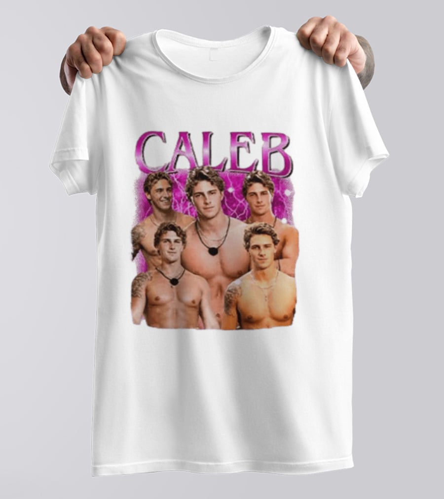 Caleb Love Island USA Reality TV Collage T-Shirt