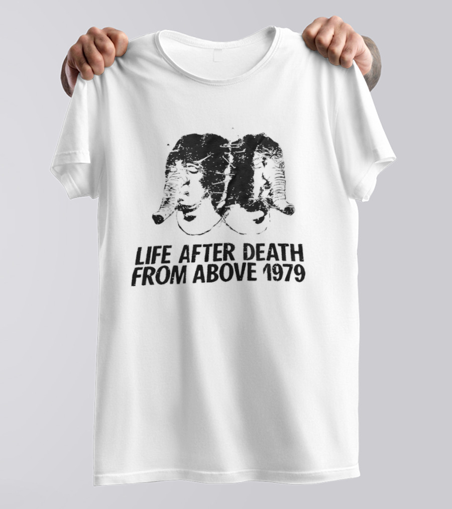 Life After Death From Above 1979 Iconic Album Cover Art With Elephant Trunks T-Shirt