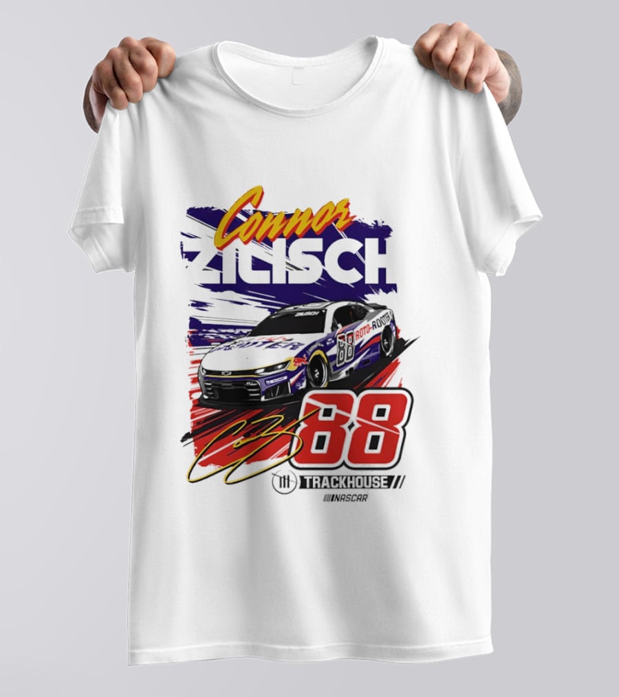 Connor Zilisch 88 Trackhouse Racing NASCAR Chevrolet Camaro Racing Apparel Merch T-Shirt