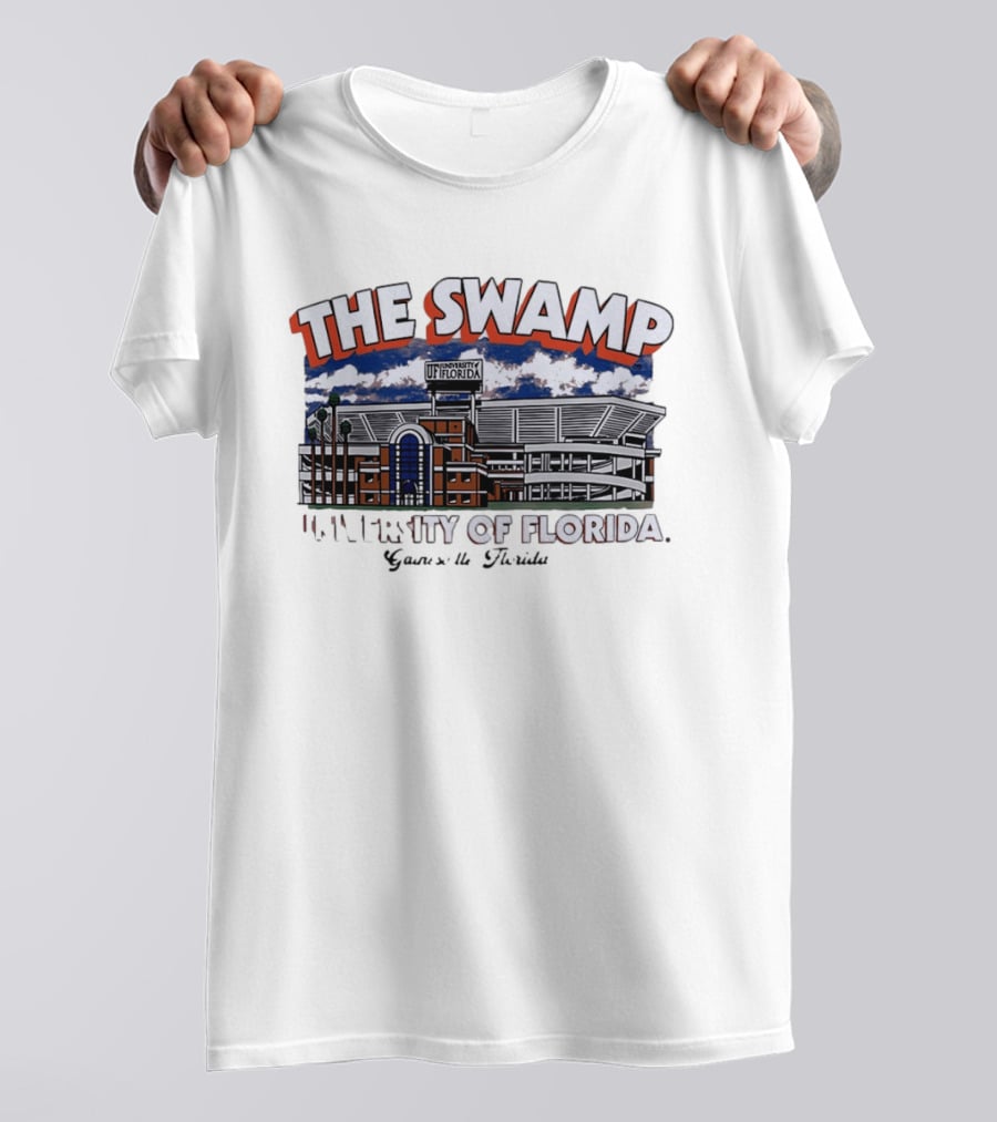 The Swamp University Of Florida Gainesville Stadium Sports Team T-Shirt
