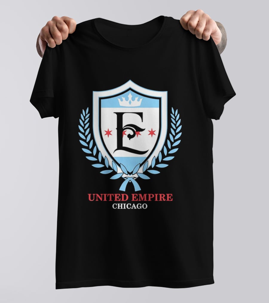 United Empire Chicago E Shield Stars Crown Laurel T-Shirt