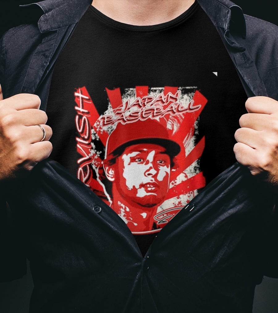 Darvish Japan Baseball MLB International Player Iconic Red T-Shirt