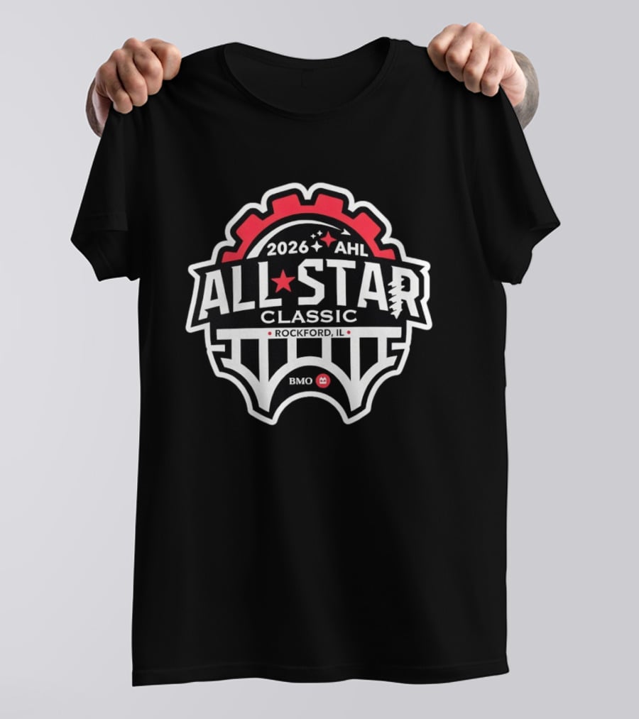 2026 AHL All Star Classic Rockford IL BMO Hockey Event T-Shirt