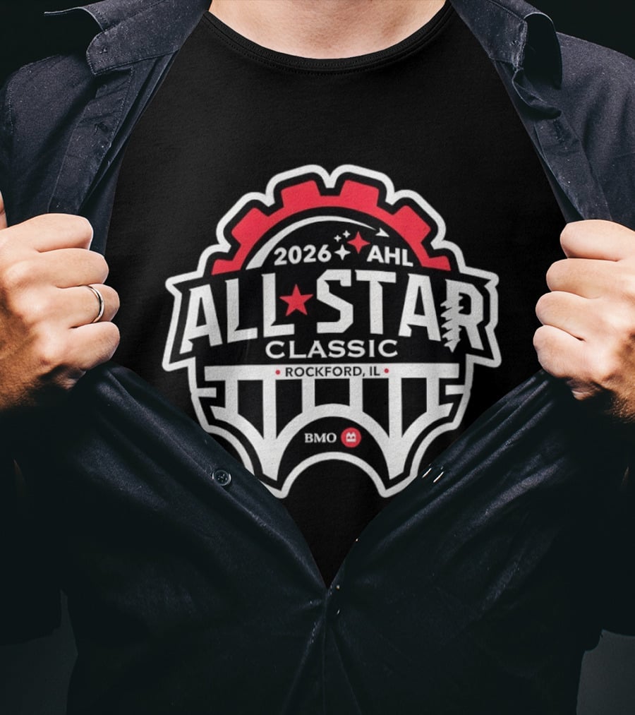 2026 AHL All Star Classic Rockford IL BMO Hockey Event T-Shirt