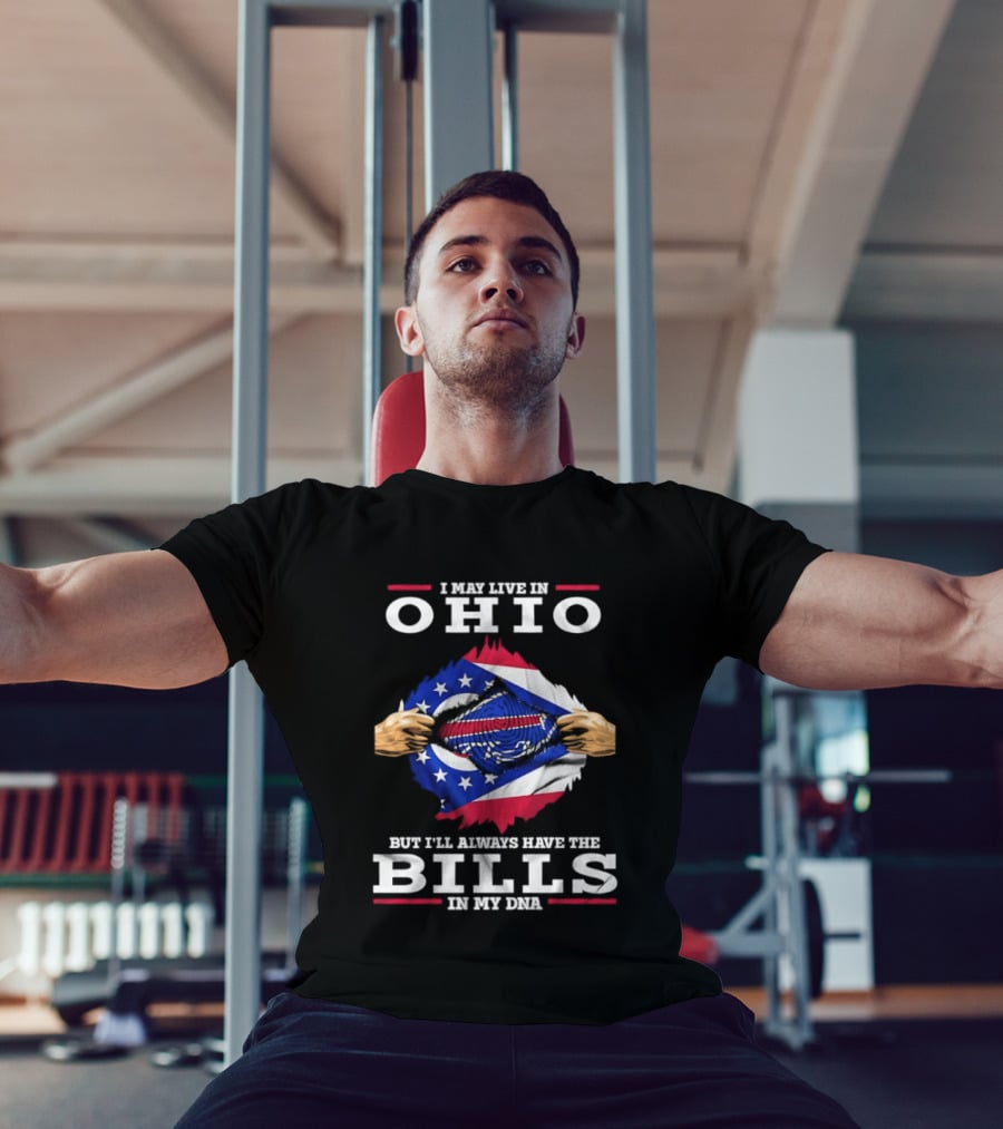 Ohio Pride With Buffalo Bills Spirit In My DNA T-Shirt