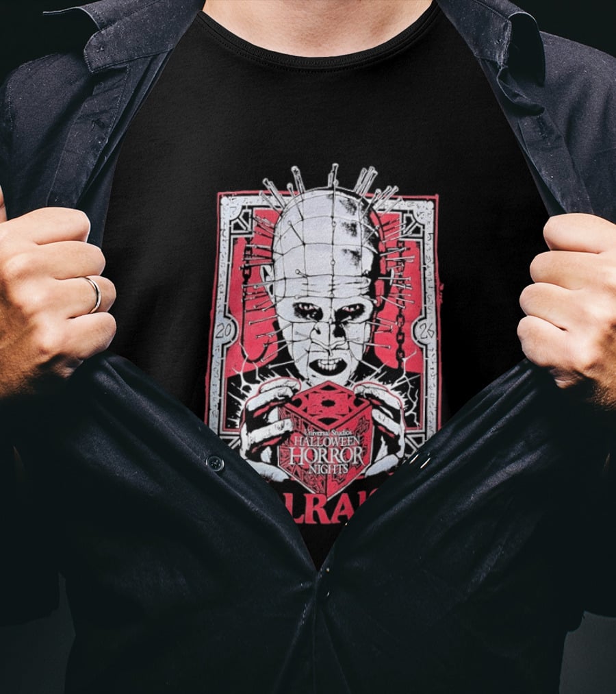 Universal Studios Halloween Horror Nights 2026 Pinhead Hellraiser T-Shirt