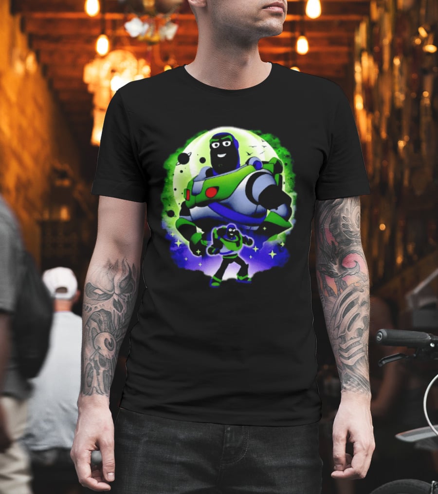 Buzz Lightyear Toy Story To Infinity And Beyond Lunar Adventure T-Shirt