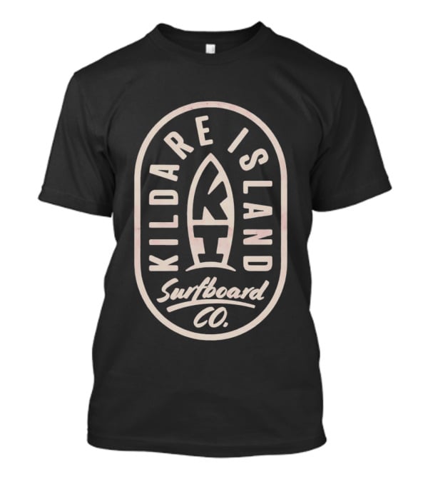 Kildare Island Surfboard Co Classic Vintage Surf T-Shirt