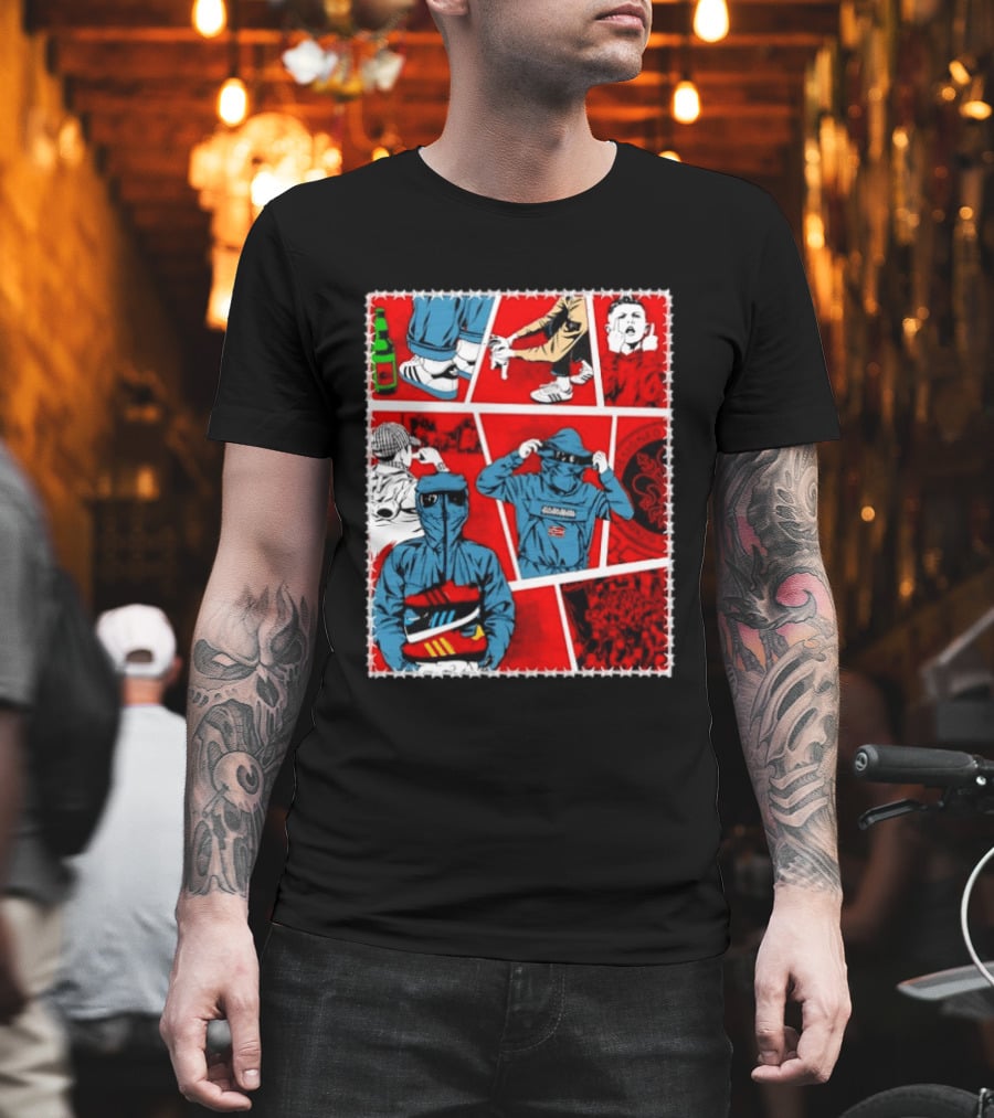 Casual Football Culture Sunzig Sneakers Bottle T-Shirt