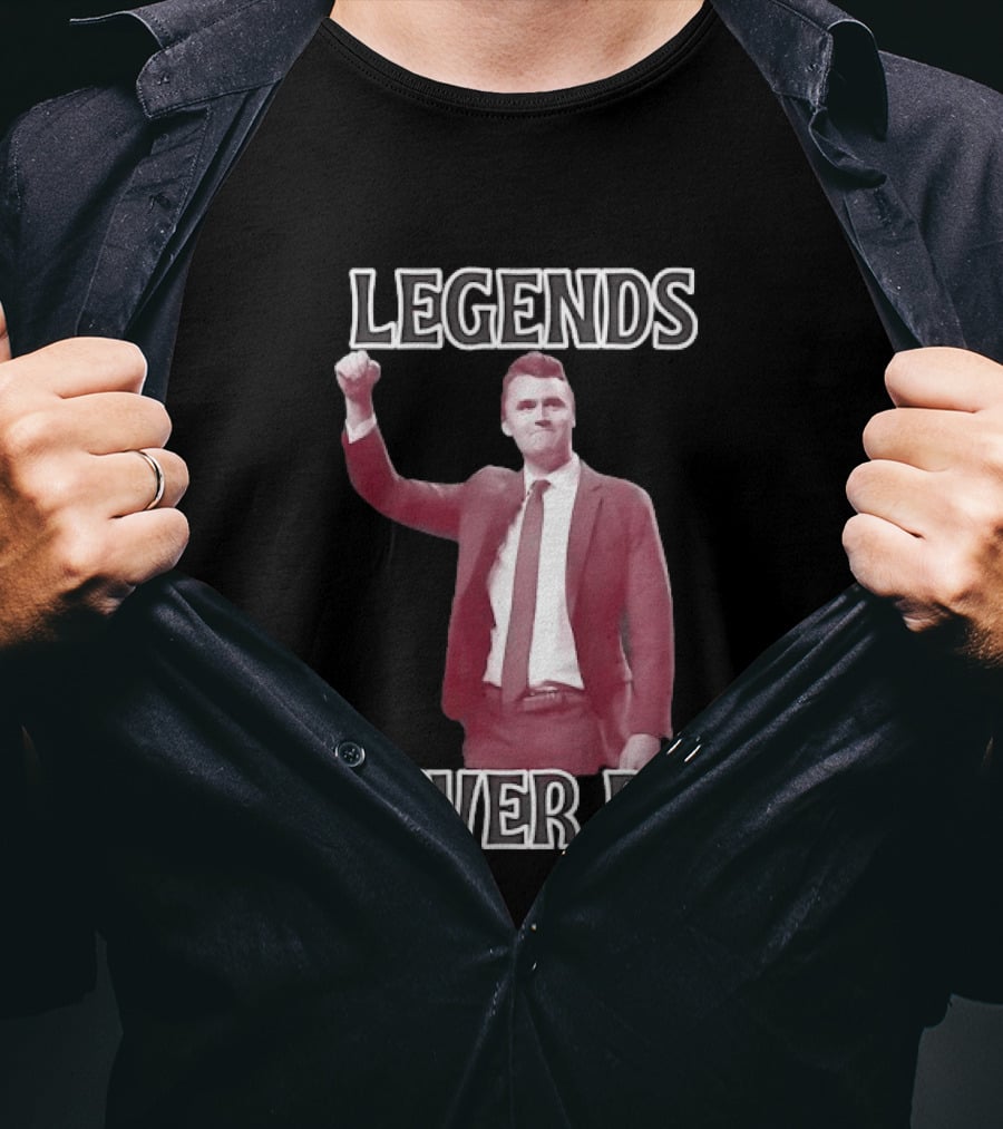 Charlie Kirk Legends Never Die Turning Point USA T-Shirt