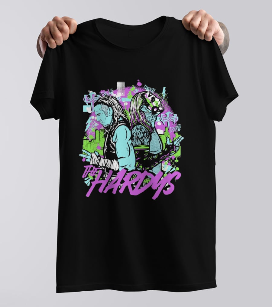 The Hardys Delete Wrestling Matt Hardy Jeff Hardy T-Shirt