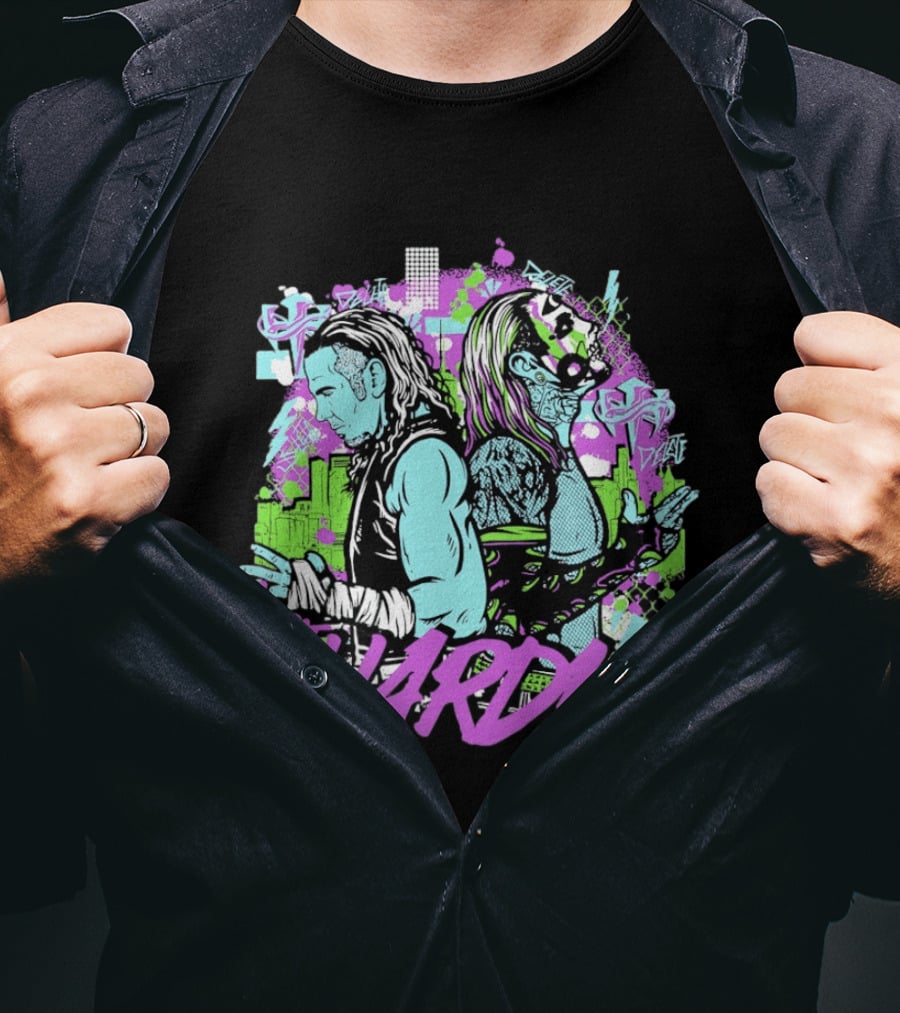 The Hardys Delete Wrestling Matt Hardy Jeff Hardy T-Shirt