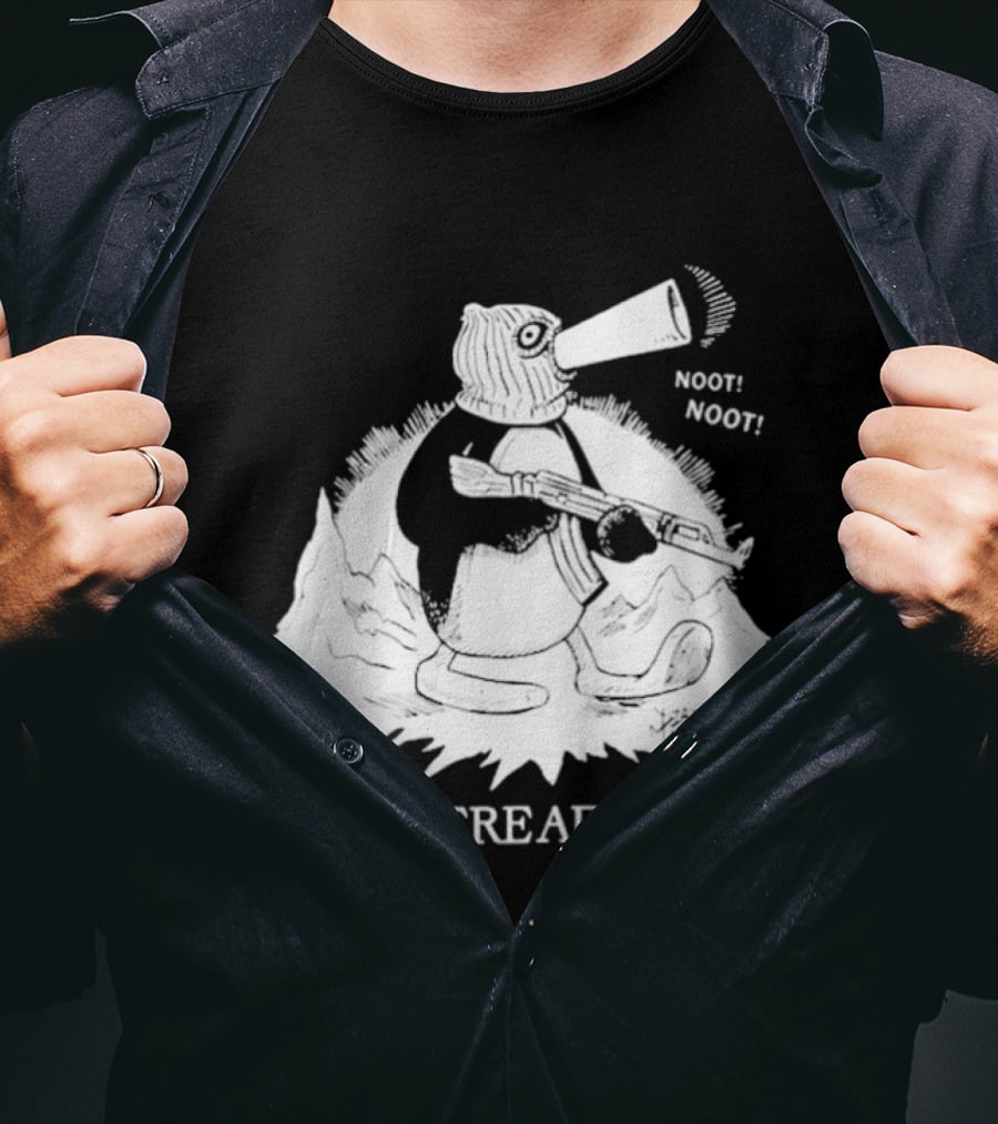 Don't Tread On Me Noot Noot Penguin T-Shirt
