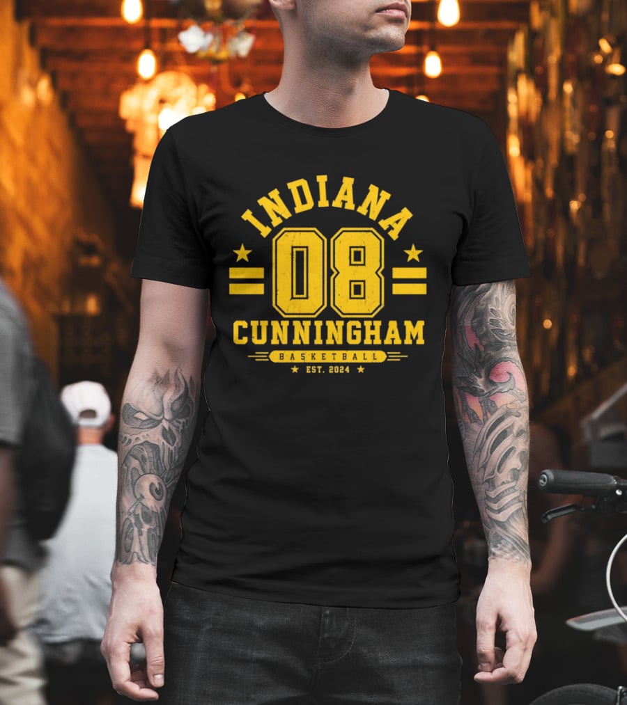 Indiana Fever Basketball Sophie Cunningham 08 Est 2024 T-Shirt