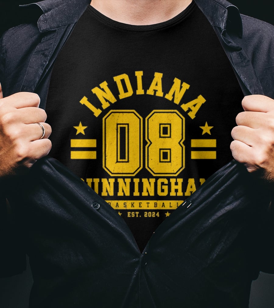 Indiana Fever Basketball Sophie Cunningham 08 Est 2024 T-Shirt
