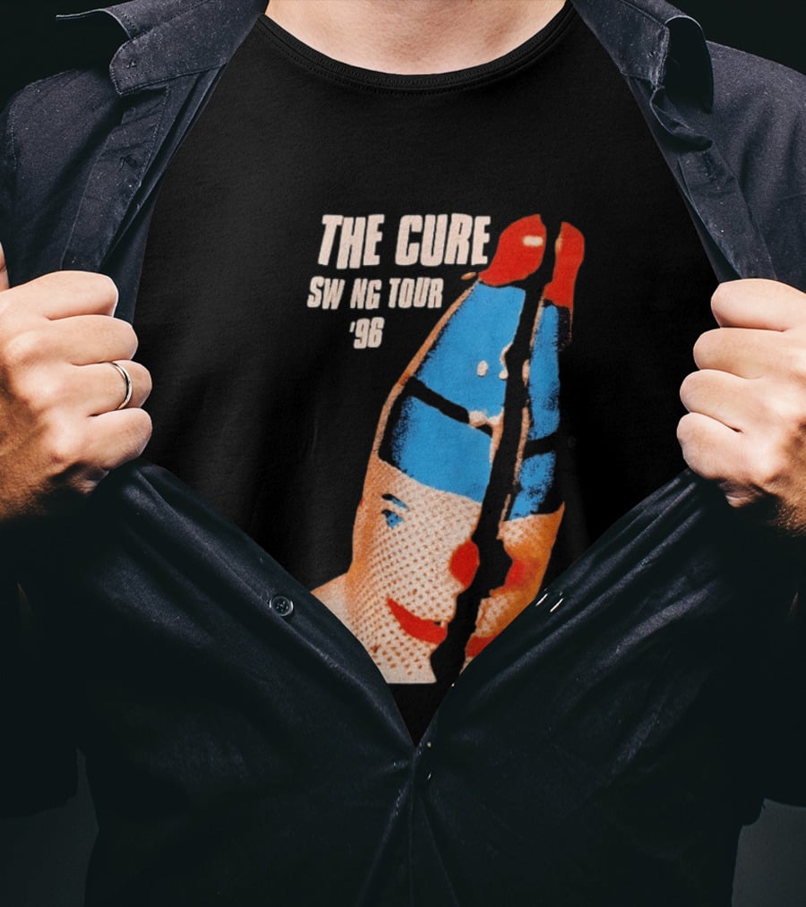 The Cure Swing Tour 96 Clown Face T-Shirt