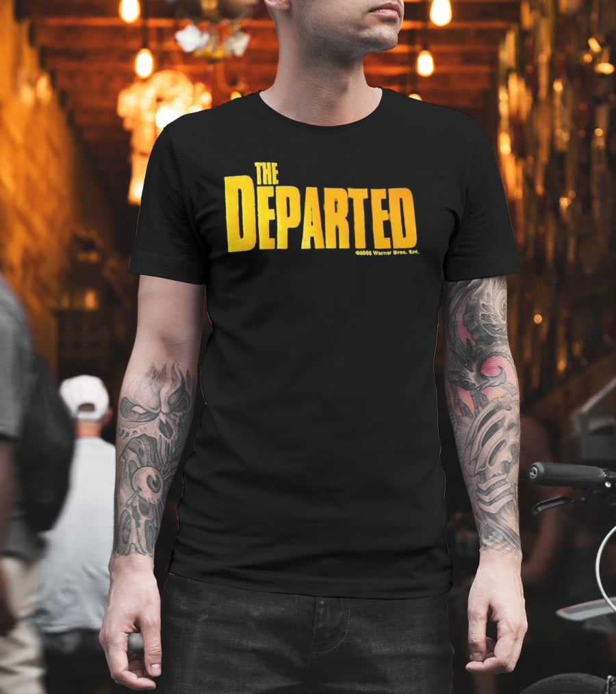 The Departed Vintage Style Yellow T-Shirt
