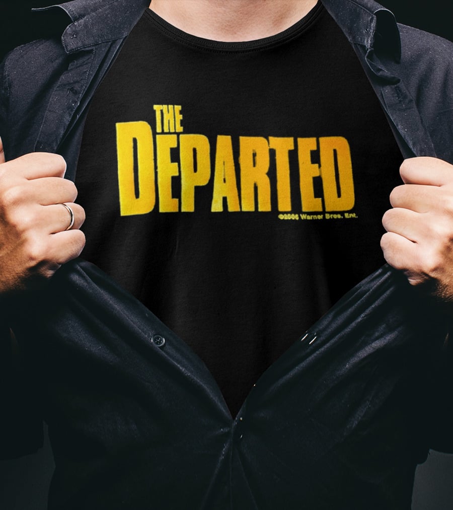 The Departed Vintage Style Yellow T-Shirt