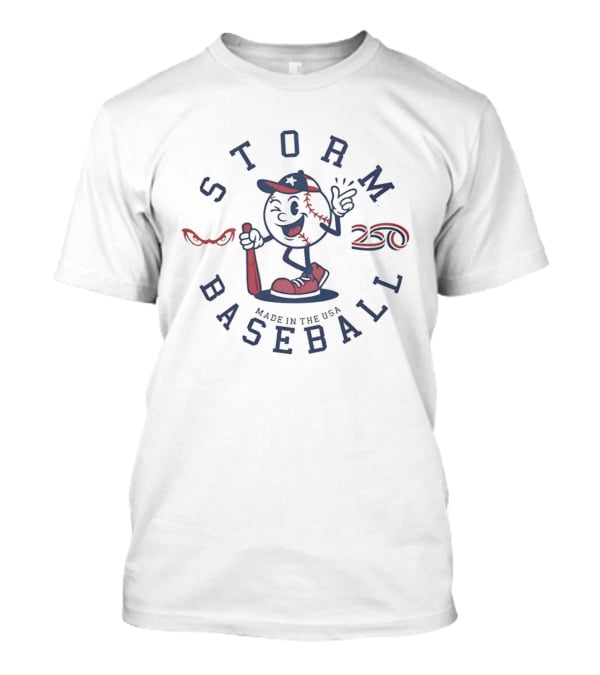 Lake Elsinore Storm Baseball 25th Anniversary 25 Minor League Celebration T-Shirt