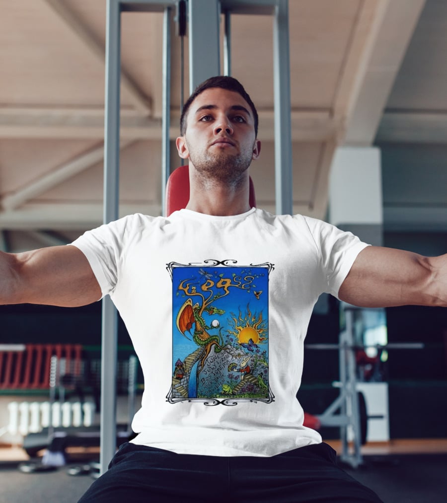 Goose July 2026 Boston Dragon Fantasy Art Leader Bank Pavilion T-Shirt