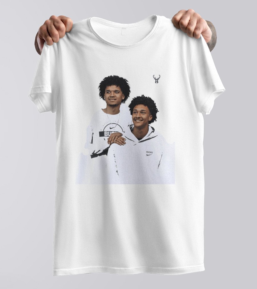 Nate Ament Brayden Burries Milwaukee Bucks Basketball Nike Step Brothers T-Shirt