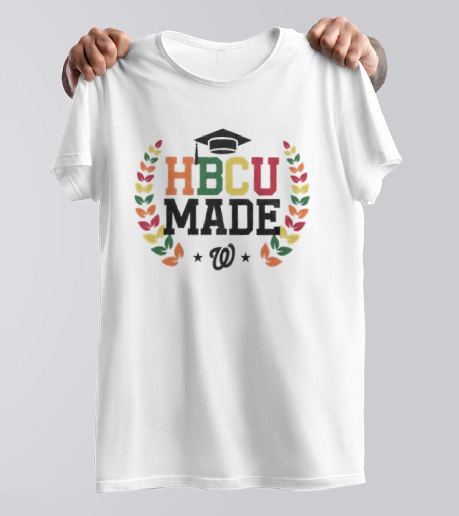 Washington Nationals HBCU Made Graduation 2026 T-Shirt