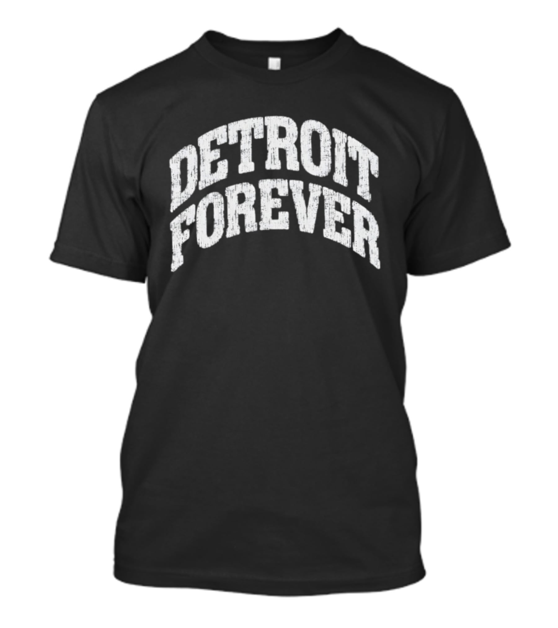 Detroit Forever 2026 Vintage Style Arch T-Shirt