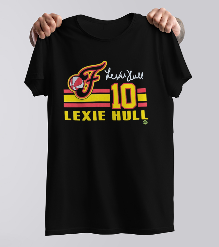 Lexie Hull 10 Indiana Fever WNBA Basketball T-Shirt