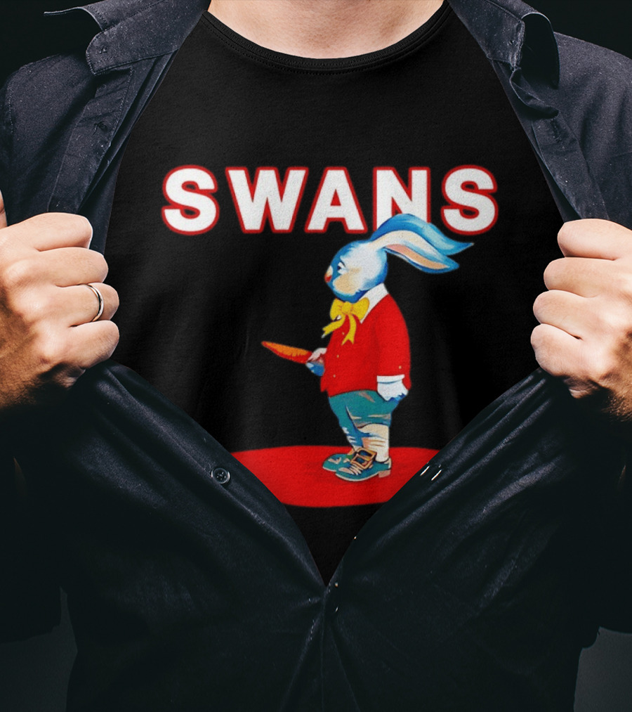 Swans Rabbit With Carrot Red Suit Michael Gira T-Shirt