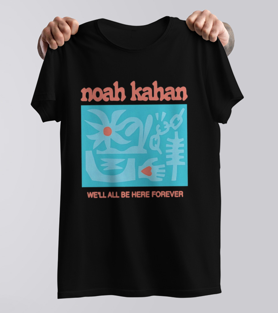 Noah Kahan We'll All Be Here Forever Abstract Symbols And Shapes T-Shirt