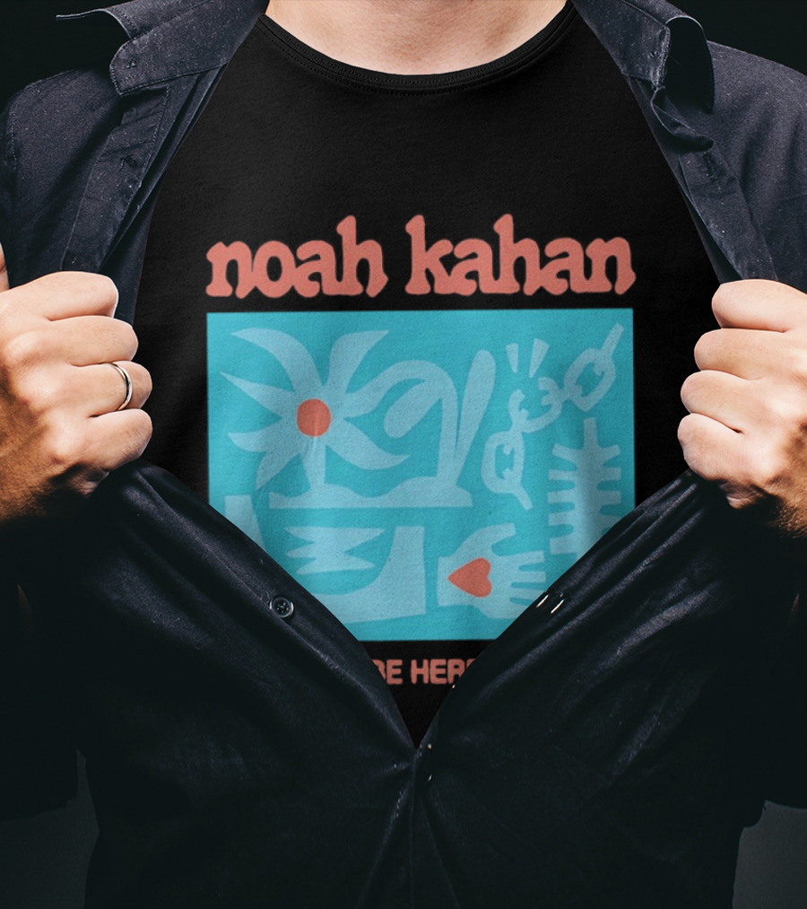 Noah Kahan We'll All Be Here Forever Abstract Symbols And Shapes T-Shirt