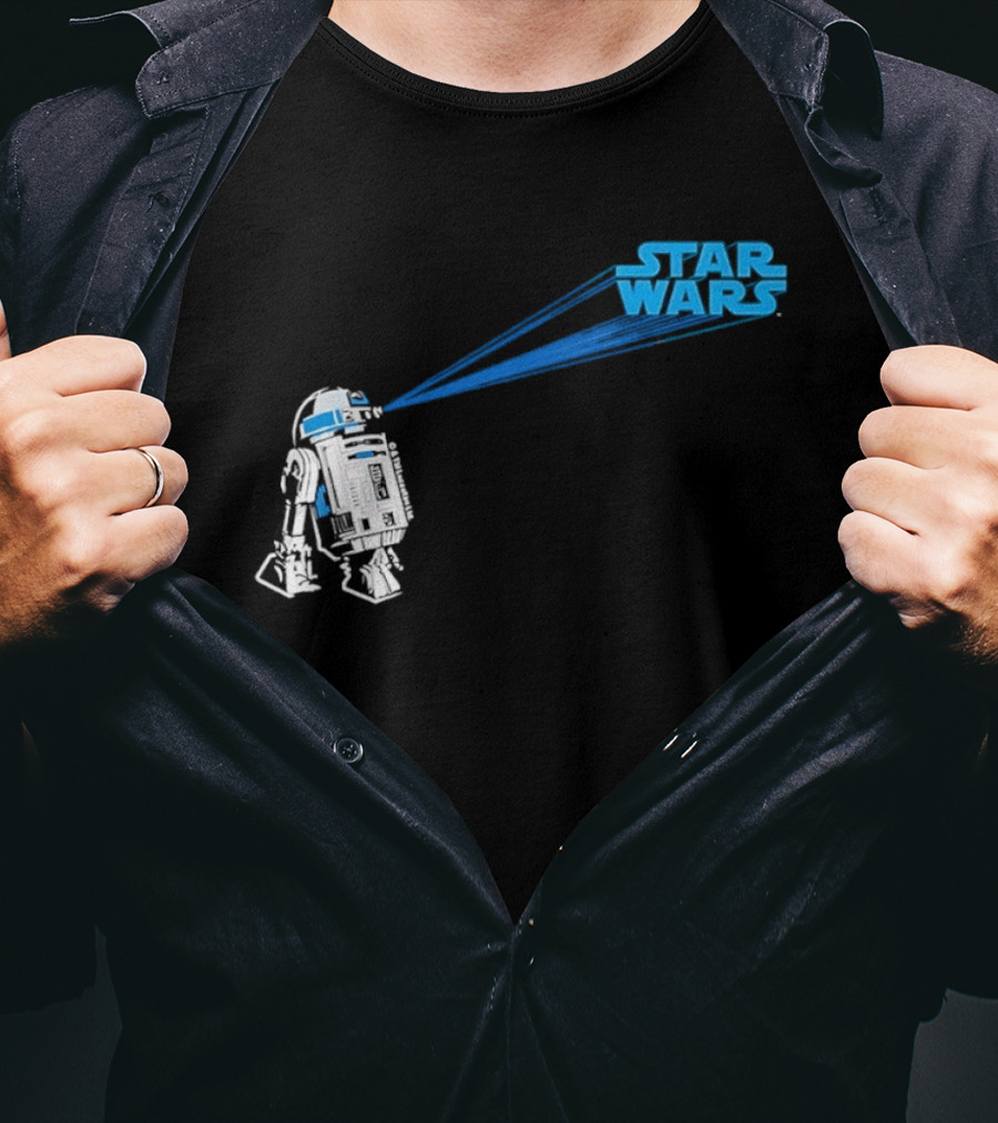 Star Wars R2D2 Projection T-Shirt